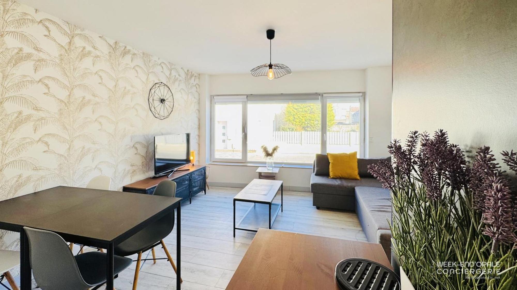 Appartement Sunrise Au Pied De La Plage Merlimont-Plage Ngoại thất bức ảnh
