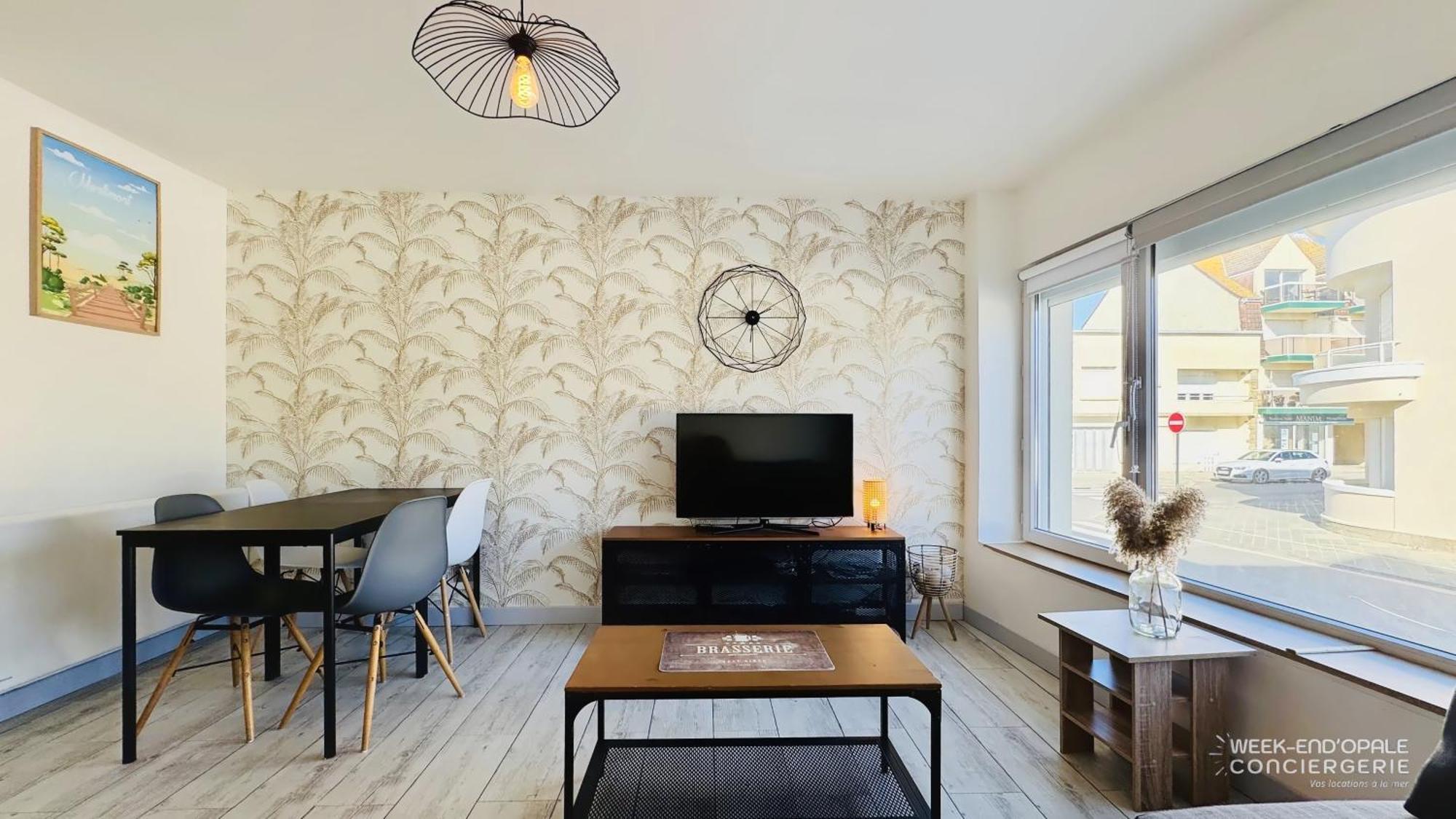 Appartement Sunrise Au Pied De La Plage Merlimont-Plage Ngoại thất bức ảnh